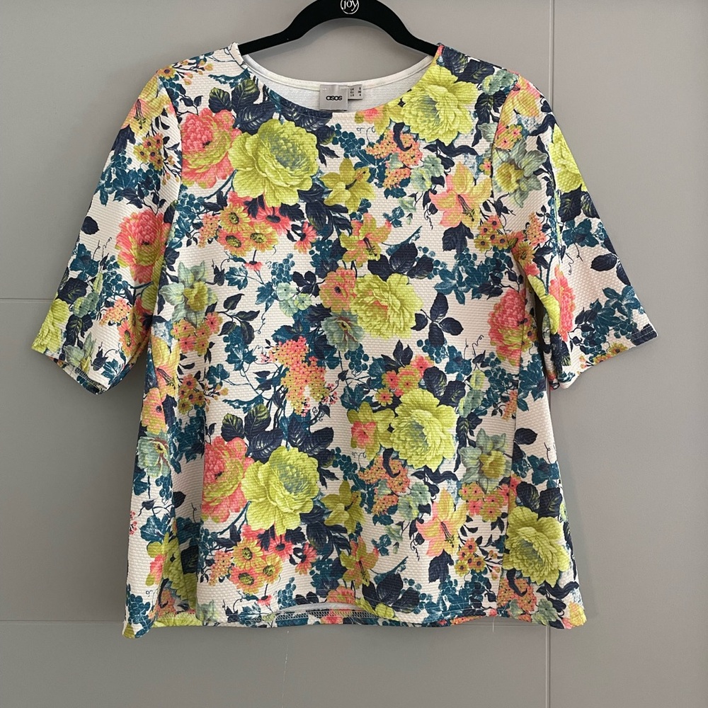 ASOS Colorful Floral Women's Top